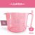 jarra medidora de 1 litro rosa medição  casa cozinha e confeitaria