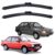 Par Palhetas Limpador Para-brisa Ford Escort Xr3 E Hobby 1992 A 1996