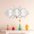 Espelho Decorativo Acrílico Sala Quarto Geometrico 7 Peças