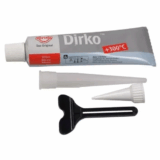 Cola Silicone Cinza Grey Motor Alta Temperatura Dirko Elring
