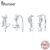 Brincos Bamoer 925 Prata Estrela Lua Buttrefuly Ear Hooks Moda Jóias Presentes Para Mulheres Meninas