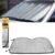 Protetor solar para-brisa quebra sol luxcar dobrável