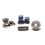 Kit Disco De Freio E Pastilha Dianteiro Traseiro  New Civic 2007 2008 2009 2010 2011 2012