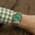 Relogio Masculino Orient Prata Fundo Verde MBSS1154A E2SX Original