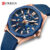 CURREN Relógios Masculinos Marca Original Mãos Luminosas Discagem Retro Exclusiva Correia De Silicone Fashion Business Casual Sports Quartz Waterproof 8437 X