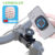 Newboler Motocicleta Suporte Do Telefone Da Bicicleta Guiador Universal Suporte Do Telefone Móvel Para Montagem Da Bicicleta Rotatable Ciclismo Handphone Bracket