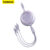 Baseus  3 in 1 3.5A Retractable Fast Charging Cable With Micro +Type C+Lighting Support Data Transmission