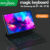 GOOJODOQ Estojo Mágico Para Teclado Samsung Galaxy Tab S8 +/S8 Plus/S7 FE Retroiluminado Multi-Angle Trackpad De 12,4 Polegadas