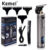 Kemei Aparador De Cabelo Profissional Barba Pro Fechar Máquina De Corte Salão Sem Fio Recarregável Silencioso