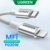 Cabo De Carregamento UGREEN MFi 20W USB Tipo C Para O iPhone 14 Pro Max 13 12 Plus Mini PD Rápido De Dados iPad 1m 2m
