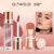 O.TWO.O 2pcs Makeup Set Lip Cheek Eye Multi-use Stick Blush Cream + lollipop lip Glaze Velvet Matte Lip Tint Waterproof