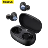Baseus Bowie MA10 Pro ANC Fone De Ouvido Sem Fio Bluetooth 5.3 48dB Ruído Cancelando IPX6 Prova D’água