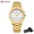 Relógio Masculino CURREN Clássico Original Simples Ponteiros Luminoso De Aço Inoxidável Moda Casual Negócios Desportivos Quartzo Analógico À Prova D’água 8456
