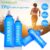 Newboler 750ml 500ml 250ml TPU Frasco Macio De Água Dobrável Saco Pacote De Hidratação Reutilizável Para Caminhadas De Acampamento Esportivo Ao Ar Livre