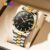 Relógio De Quartzo Sólido De Aço Inoxidável De 30 Metros À Prova D’água SKMEI Fashion Men’s and Women’s Quartz Watch Casal Alta Qualidade