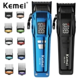 Cortador De Cabelo Kemei 2796 Barber Hair Clipper Professional 9000 RPM Motor Brushless Fade Haircut Máquina De Corte Elétrico Para Homens