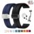 Pulseira De Relógio De Silicone De 20mm 22mm , Fivela Magnética , Esportiva De Liberação Rápida Universal