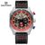 NAVIFORCE 8057 Moda Esportiva Multifuncional Luminosa À Prova D’água Relógio Masculino De Couro