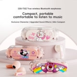 Disney QS-T32 Fone De Ouvido Bluetooth Alta Fidelidade Qualidade Som Chamadas HD Baixa Latência