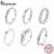 Bamoer 925 Silver Simple Ring Fashion Jewellery Para Meninas Femininas