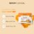 QUIYUM Cúrcuma Vitamina C Argila Máscara 5g Suave Pele Áspera Limpeza Profunda Hidratante Purificar Poros