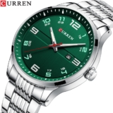 CURREN Original Genuíno High-end Temperamento casual Moda design Clássico Quartzo À Prova Dwaterproof Água 8411 X