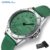 Relógio Masculino CRRJU Novo Original Genuíno Casual Luminoso À Prova Dwaterproof Água Pulseira De Silicone Moda Negócio