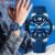 CURREN Relógio Masculino Marca Original Simples Casual Pulseira De Silicone Ponteiro Luminoso Estilo Esportivo Quartzo A