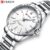 Original CURREN Marca Autêntico Relógio Masculino Casual Simples Aço Inoxidável Ponteiro Luminoso Negócios Quartzo Analó