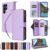 Capa De Luxo Para Samsung Galaxy S25 Ultra S24 FE S23 S22 Plus S23 S24 S25 S22 Carteira Com Zíper Cartão De Couro Flip S