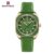 NAVIFORCE 5061 Relógio Feminino Quadrado Redondo Simples De Quartzo Luminoso Empresarial