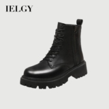 Botas Martin IELGY Flexível E Confortável Estilo Britânico Plataforma