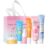 LAIKOU Ceramida Kit De Viagem Fortalece A Hidratação Da Barreira Pele Com Creme Para Os Olhos Bonus E Máscara Peel-off S