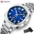 Relógio Masculino CURREN Nova Moda Original Simples Negócios Calendário Luminoso Aço Inoxidável Analógico Quartzo À Prov