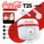 Coca-Cola T25 Fones De Ouvido Bluetooth Semi-in-Ear True Wireless Com Textura De Couro Para Esportes , Música E Jogos