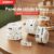 Niimbot D11/D110/D101 Etiquetas Brancas, Etiquetas de Código de Barras/Nome de Produto/Preço