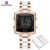 NAVIFORCE 5057 Relógio Feminino Com Cronógrafo Luminoso Display Digital