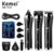Kemei KM-1418 3 Em 1 Barbeador Elétrico Carregamento USB Aparador De Cabelo Recarregável Nariz Profissional Máquina De B