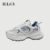 IELGY Daddy Shoes Women’s Summer 2025 Moda Plataforma Leve Tênis Coreano De Malha Branca Respirável