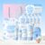 Conjunto De Cuidados Com A Pele Leite LAIKOU , Coleção Iluminadora , Hidratante E Nutritiva , 14 Peças , Presente De Ani