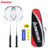 Kawasaki 2 Pcs Raquetes De Badminton Casal Novo KD-1PRO-3 E KC-081 Autêntico Fibra De Carbono Durável Ultraleve Dado 3 P