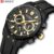 Relógio Masculino CURREN Marca Original Pulseira De Silicone Esportes Casuais Multifuncional Cronógrafo Luz Noturna Cale