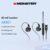 Monser AK901 Fone De Ouvido Com Fio Para Jogos Microfone Plugável Cancelamento Ruído HiFi PC Universal 3.5mm/TypeC