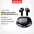 Lenovo XT53 Fones De Ouvido Bluetooth display Da Bateria Alta Fidelidade Som Estéreo Cancelamento Ruído À Prova Dwaterpr