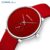 Original CRRJU Pulseira De Relógio Masculina Casal Estilo Unissex Marca De Moda Silicone Casual Esportes Clássico Minima