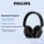 PHILIPS TAH5519 Fones De Ouvido ANC Sem Fio Bluetooth Fone De Até 45 Horas De Duração Da Bateria Com Redução De Ruído At