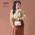 Lovito x Glenda Saias Elegantes De Linha De Estrutura Lisa Para Mulheres LNL79302