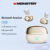 Monster D08 Fone De Ouvido Bluetooth Controle Toque Bateria Longa Duração Com Microfone 6.0 Baixa Latência HlFl Qualidad
