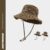 Balde com estampa de leopardo Chapéu masculino feminino bacia Chapéu sol Chapéu