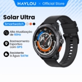 [New] Haylou Solar Ultra SmartWatch GPS 1.6″AMOLED 60Hz Display 5ATM 22Dias Bateria Relógio Inteligente À Prova D’água